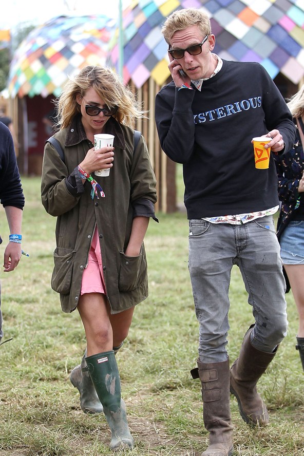 Glastonbury 2013 Celebrity Spots